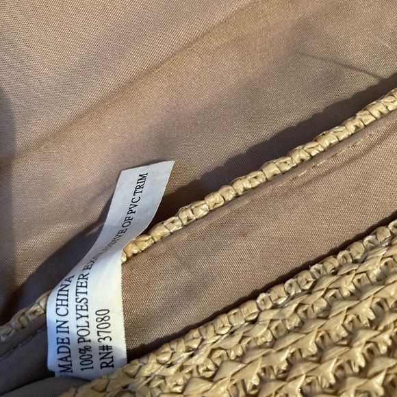 Cato Straw Small purse with chain strap - Picture 5 of 5